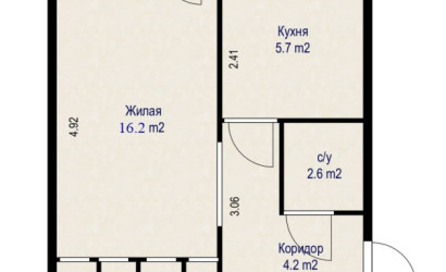 Купить 1-комнатную квартиру, Минск, ул. Коласа Якуба, д. 48 (Первомайский район). Фото 20