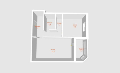 Купить 1-комнатную квартиру, Минск, Холмогорский 2-й пер., 2 (Партизанский район). Фото 2