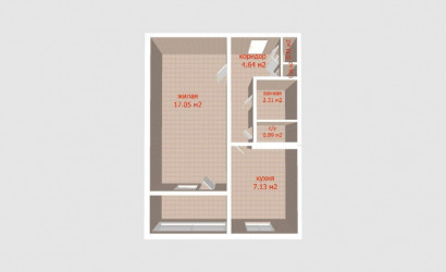 Купить 1-комнатную квартиру, Минск, Корженевского ул., 31 (Октябрьский район). Фото 21