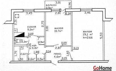 Купить 2-комнатную квартиру, Ченки, Речная, 14. Фото 9
