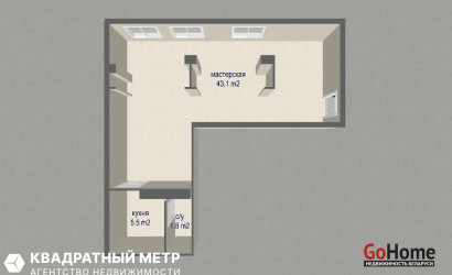 Продажа офиса, Минск, Дзержинского просп., 15,  50.5 кв.м.. Фото 26