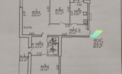 Купить 3-комнатную квартиру, Витебск, Московский, 51. Фото 22