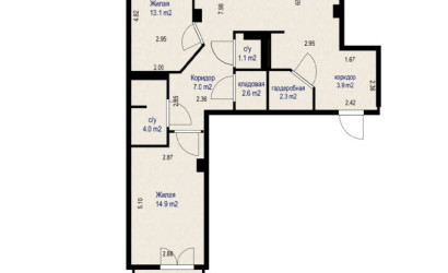 Купить 3-комнатную квартиру, Минск, просп. Дзержинского, д. 19 (Московский район). Фото 20