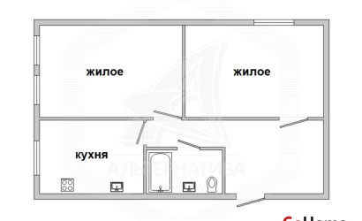 Купить 2-комнатную квартиру, Брест, Центр, ул. Мицкевича. Фото 1