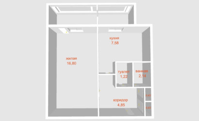 Купить 1-комнатную квартиру, Минск, Богдановича ул., 78 (Советский район). Фото 16