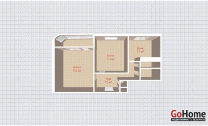 Купить 2-комнатную квартиру, , Никифорова ул., 17 (). Фото 30