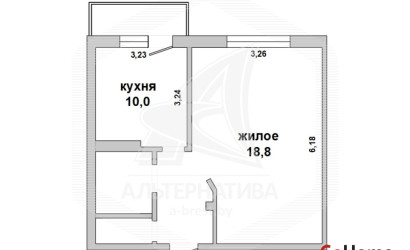 Купить 1-комнатную квартиру, Брест, Вулька, ул. Морозова. Фото 11