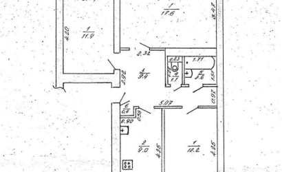 Купить 3-комнатную квартиру, Логойск, Крылова, 4