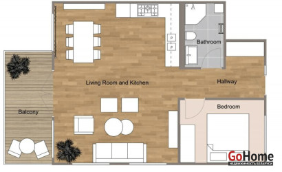 Купить 1-комнатную квартиру, Минск, Виталия Цвирко, 84 (Советский район). Фото 27