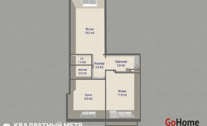 Купить 2-комнатную квартиру, Марьина Горка, Новая заря 20. Фото 2