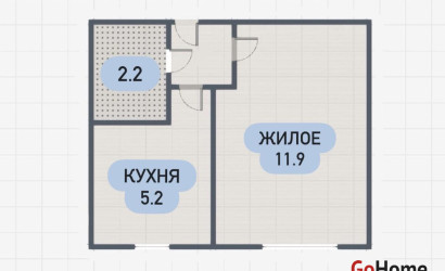 Купить 1-комнатную квартиру, Брест, Героев обороны Брестской крепости ул.. Фото 2