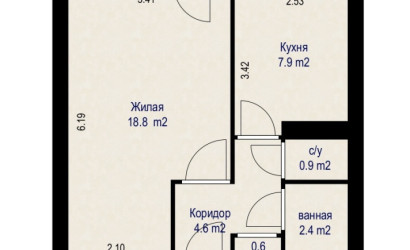 Купить 1-комнатную квартиру, Минск, ул. Коласа Якуба, д. 50/1 (Первомайский район). Фото 18