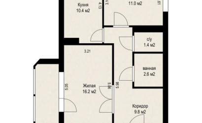 Купить 2-комнатную квартиру, Минск, Лобанка ул., 99 (Фрунзенский район). Фото 27