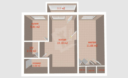 Купить 2-комнатную квартиру, Минск, Филимонова ул., 7 (Партизанский район). Фото 20