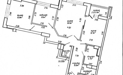 Купить 3-комнатную квартиру, Минск, Петра Мстиславца, 15 (Первомайский район). Фото 29