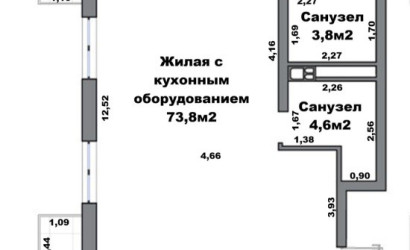 Купить 1-комнатную квартиру, Минск, Виталия Цвирко ул., 67 (Советский район). Фото 1