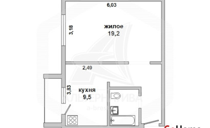 Купить 1-комнатную квартиру, Брест, Вулька, ул. Колесника. Фото 1