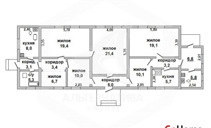 Купить дом, Жуховцы, Остромичский с/с, 25 соток. Фото 26