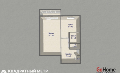 Купить 1-комнатную квартиру, Минск, ул. Калиновского, д. 18 (Первомайский район). Фото 9