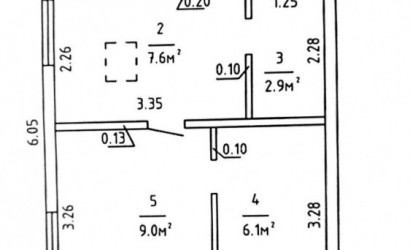 Купить дом в деревне, Зорька, 3.84 соток. Фото 15