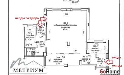 Аренда торгового помещения, Минск, Леонида Беды ул., 45,  85.3 кв.м.. Фото 9