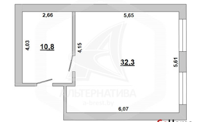 Аренда офиса, Брест, Киевка,  43.1 кв.м.. Фото 3