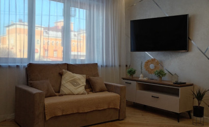 Снять 1-комнатную квартиру на сутки, Лида, Ленинская. Фото 3