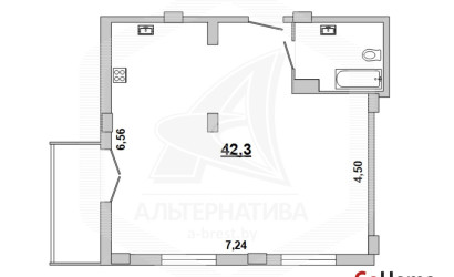 Купить 1-комнатную квартиру, Брест, Вулька, ул. Мытная. Фото 37