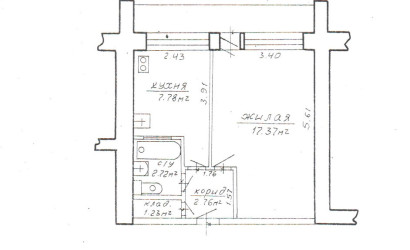 Купить 1-комнатную квартиру, Минск, Гамарника, 13 (Советский район). Фото 11