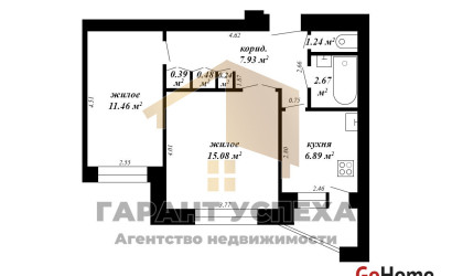 Купить 2-комнатную квартиру, Брест, просп. Машерова, д. . Фото 12