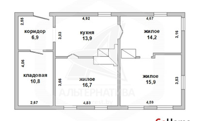 Купить дом в деревне, Приборово, Томашовский с/с, 20.79 соток. Фото 14