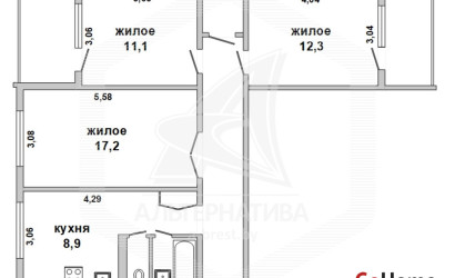 Купить 3-комнатную квартиру, Брест, Заводская, ул. Пионерская. Фото 23