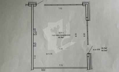 Аренда помещения, Минск, Савицкого ул., 24, 66.8 кв.м.. Фото 2
