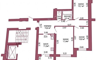 Купить 3-комнатную квартиру, Гродно, Кремко, 4А. Фото 7
