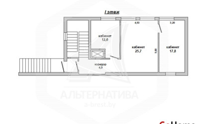 Продажа офиса, Брест, Центр,  184.7 кв.м.. Фото 1