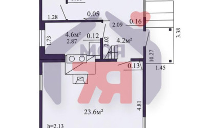 Купить дом в деревне, Автомобилист №2, 10 соток. Фото 12