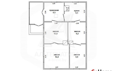 Купить дом, Брест, Дубровка, 15 соток. Фото 1