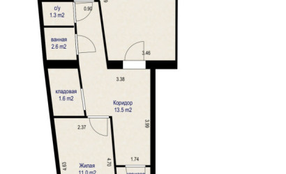 Купить 3-комнатную квартиру, Минск, ул. Раковская, д. 16 (Центральный район). Фото 2