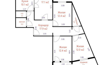 Купить 4-комнатную квартиру, Минск, Балтийская ул., 4 (Ленинский район). Фото 26