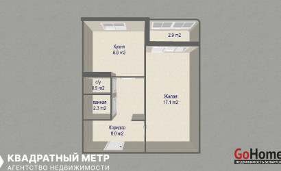 Купить 1-комнатную квартиру, Минск, ул. Сухаревская, д. 62 (Фрунзенский район). Фото 20