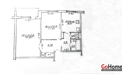 Купить 2-комнатную квартиру, Могилев, бульвар Непокорённых, 71. Фото 13