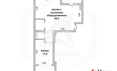 Купить 2-комнатную квартиру, Брест, Центр, ул. Гоголя. Фото 1