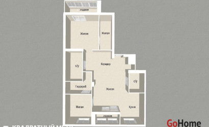 Купить 3-комнатную квартиру, Минск, Мстиславца ул., 4 (Первомайский район). Фото 28