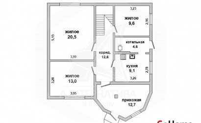 Купить дом, Тельмы-1, Тельминский с/с, 10.61 соток. Фото 4