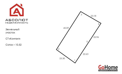 Купить участок, Контакт, 10.52 соток. Фото 2