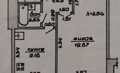 Купить 1-комнатную квартиру, Витебск, Витебская область. Фото 9