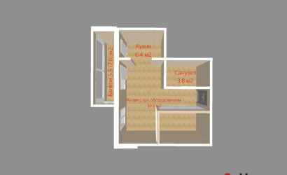 Купить 1-комнатную квартиру, Копище, Миля ул., 2. Фото 49