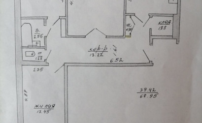 Купить 3-комнатную квартиру, Витебск, Чкалова, 54/1. Фото 2