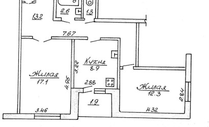 Купить 2-комнатную квартиру, Гродно, Кабяка, 4/1. Фото 14