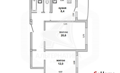 Купить 2-комнатную квартиру, Брест, Восток, ул. Московская. Фото 1